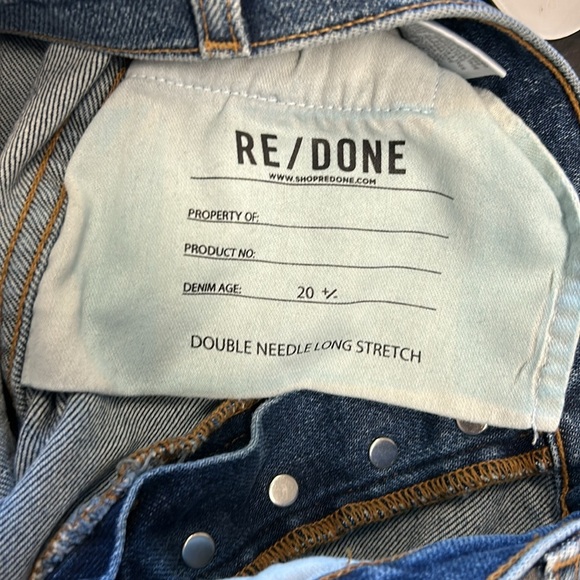Re/done double needle jeans - Picture 9 of 9